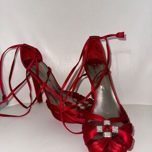 BCBG MAXAZRIA Red Sandals